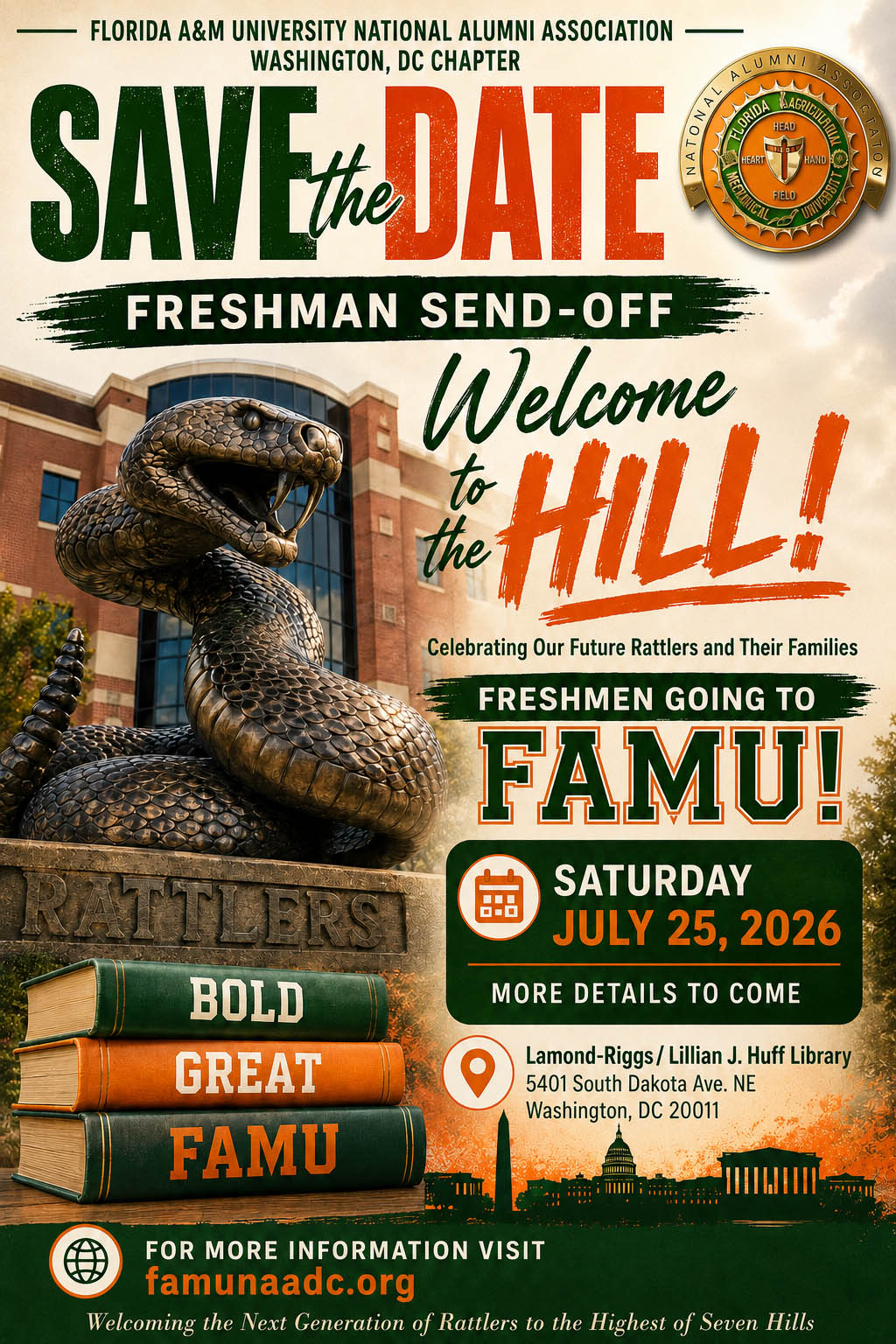 2026 Freshman Send-Off flyer
