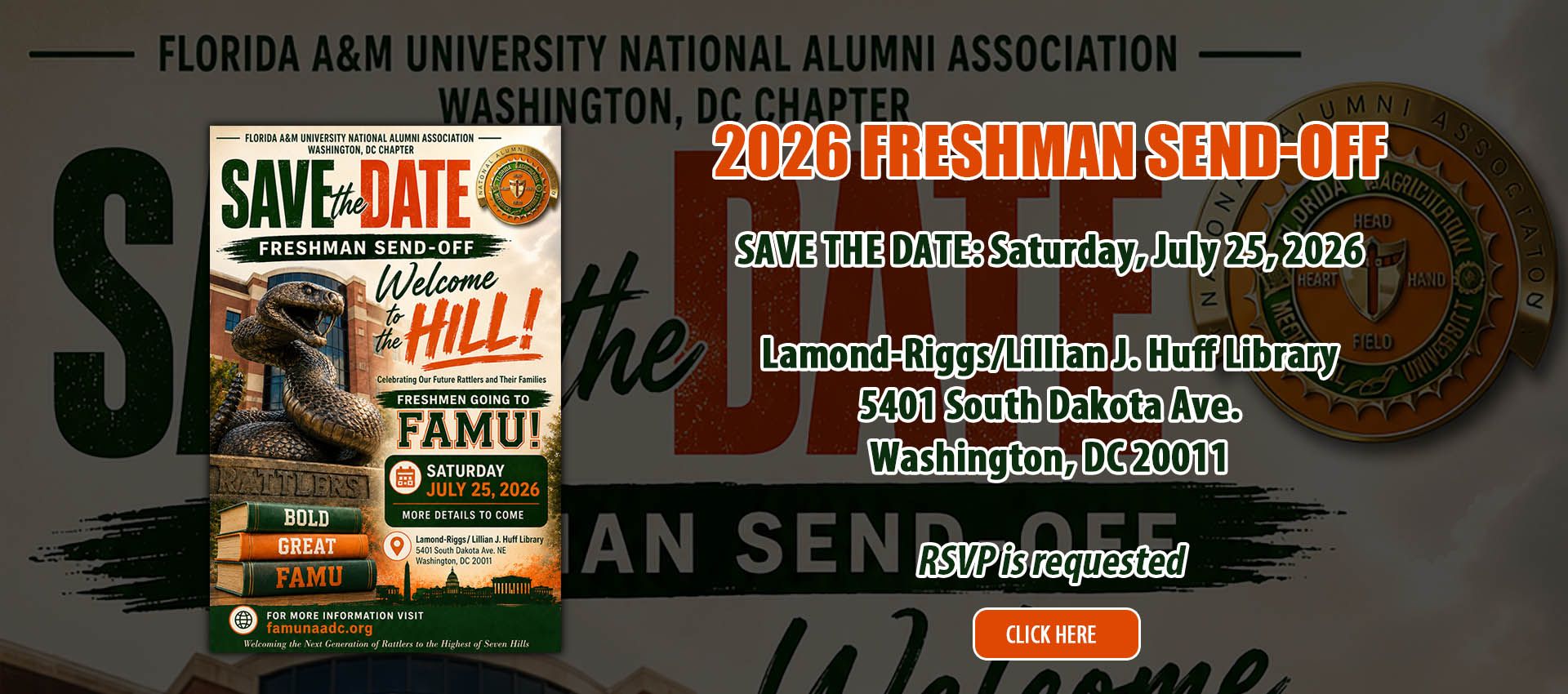 2026 Freshman Send-Off flyer