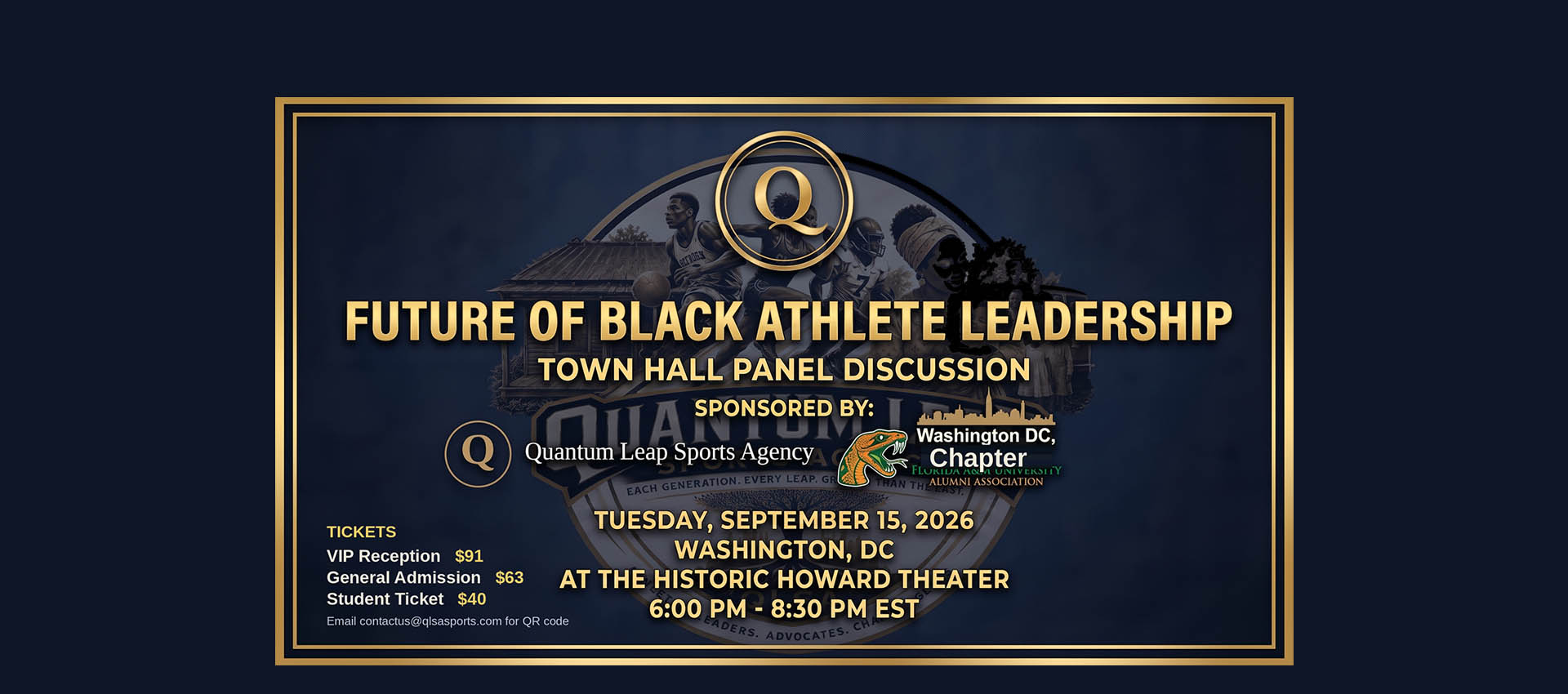 Black Athlete Leadership Town Hall